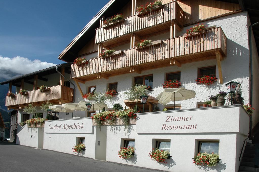 Gasthof Alpenblick Tobadill Eksteriør billede